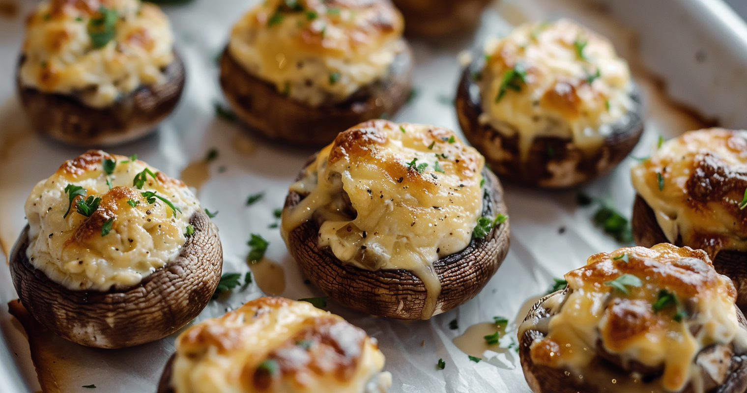 cream cheese stuffed mushrooms