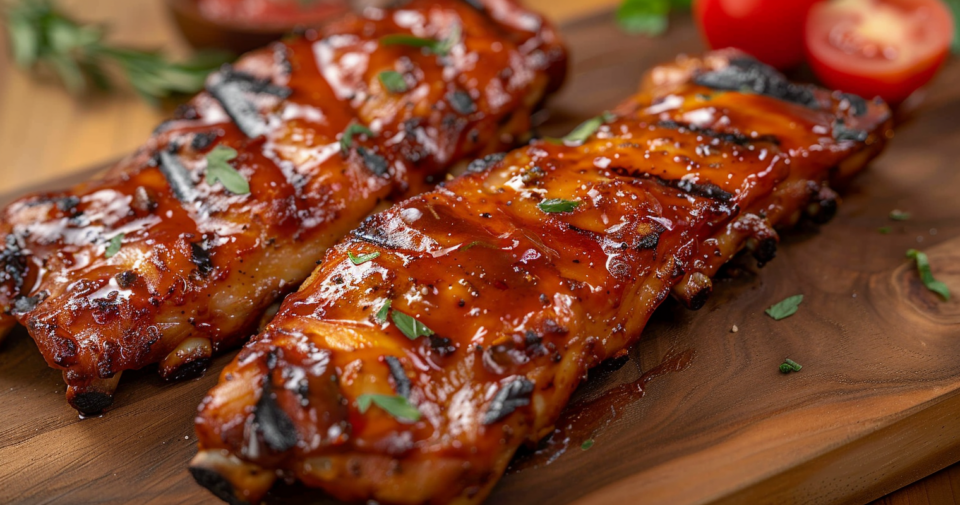 Tg Ribs Grilled turkey ribs