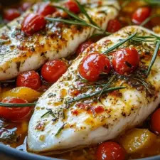Mediterranean Baked Fish Delight-image
