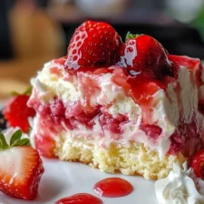 Strawberry Earthquake Cake-image
