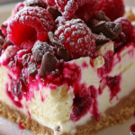 White Chocolate Raspberry Cheesecake Recipe