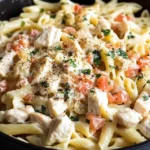 Creamy Bruschetta Chicken Pasta