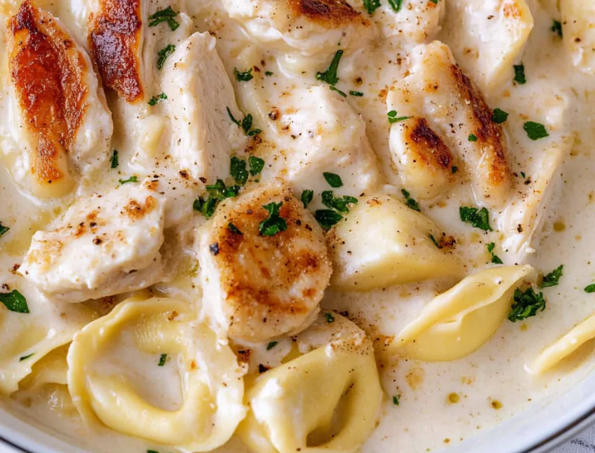 Chicken Tortellini Alfredo