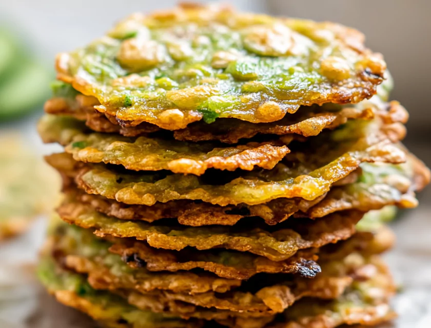 Baked Avocado Chips