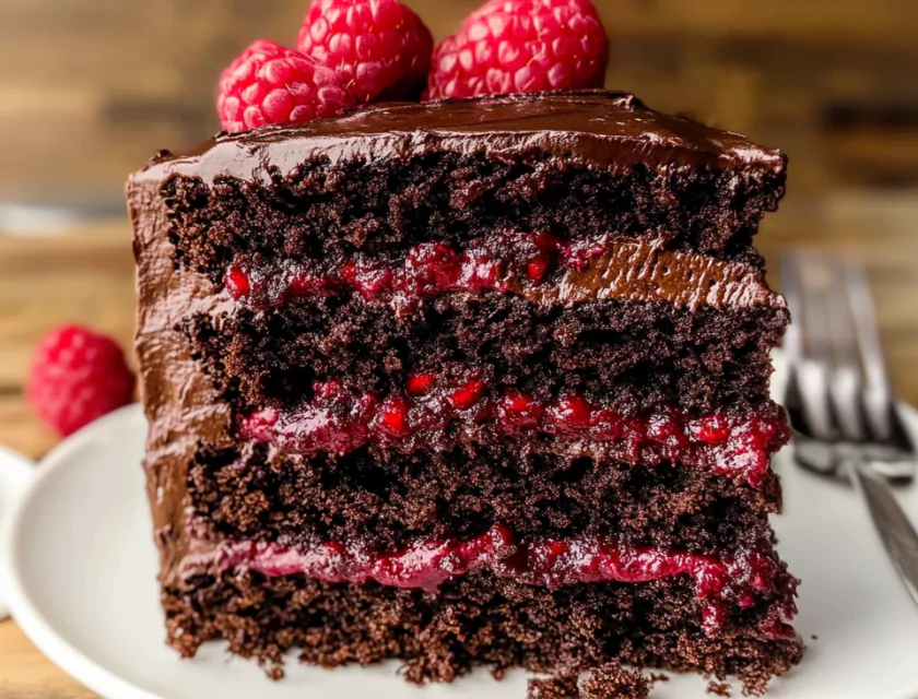 Chocolate Raspberry Cake