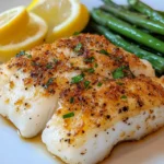 Lemon Pepper Baked Cod