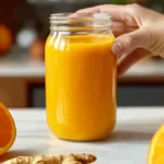 Orange Carrot Ginger Turmeric Juice