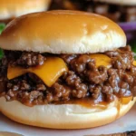 Steakhouse Burger Sloppy Joes