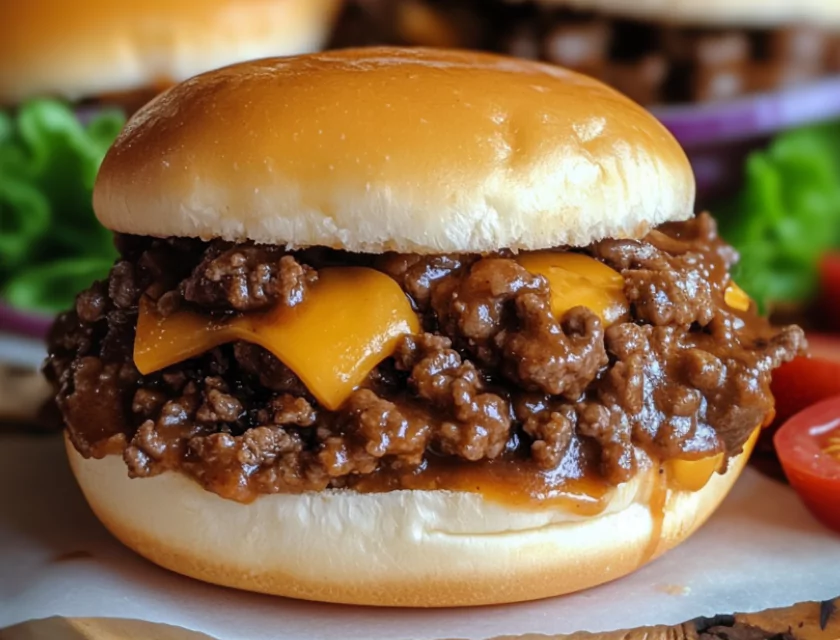 Steakhouse Burger Sloppy Joes