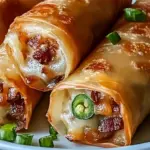 Bacon Jalapeño Popper Eggrolls Recipe
