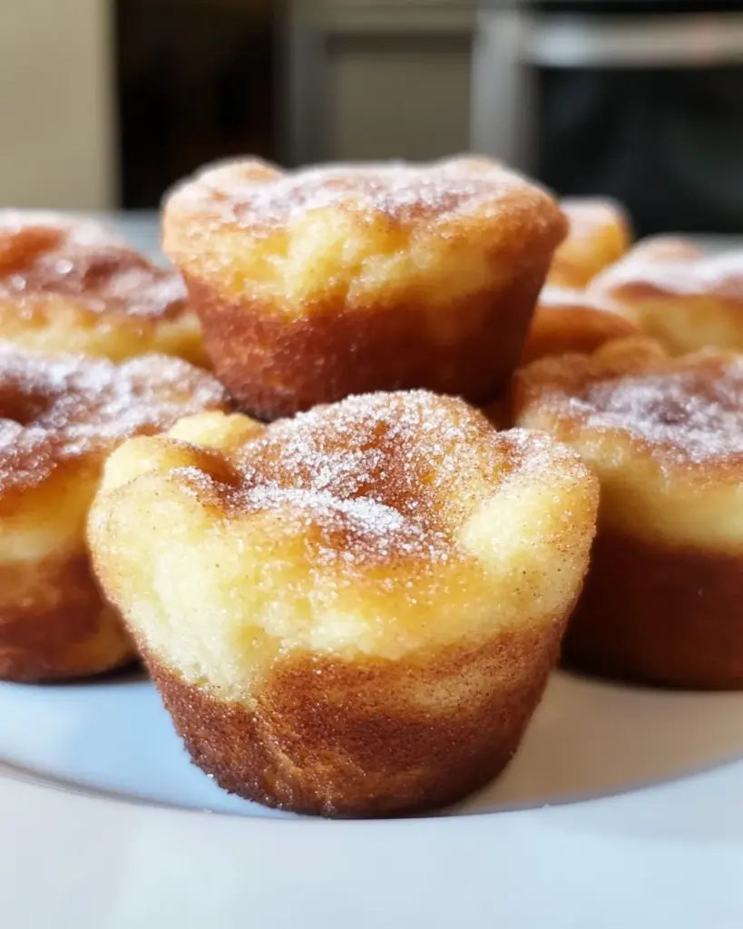 Cinnamon Sugar French Toast Muffins