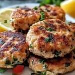 Mediterranean Chicken Patties
