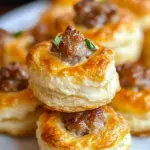 Sausage & Cream Cheese Biscuit Bites