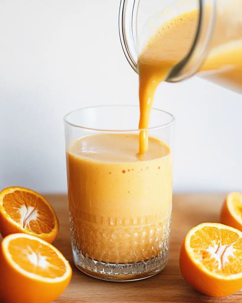 4-Ingredient Orange Creamsicle Smoothie