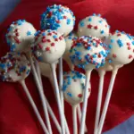 4th of July Cake pops