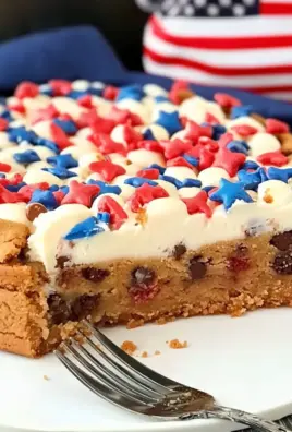 4th of July Cookie Cake