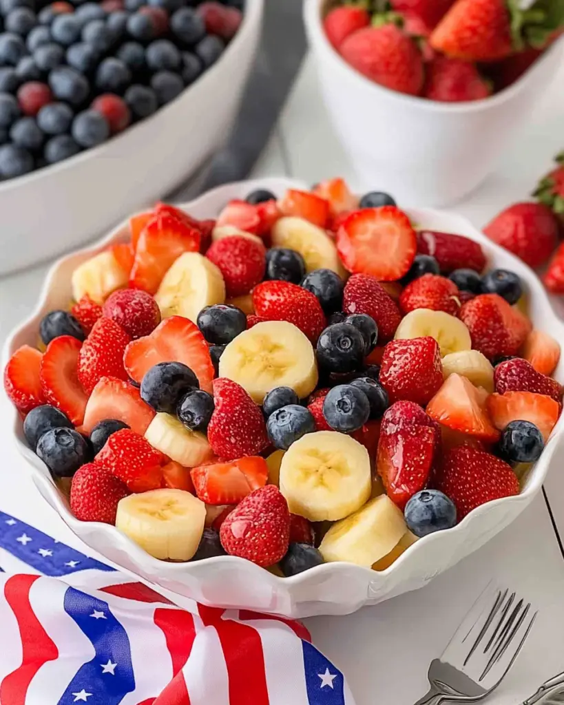 4th of July Fruit Salad