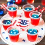 American Flag Jello Shots