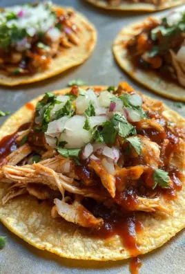 BBQ Chicken Tostadas
