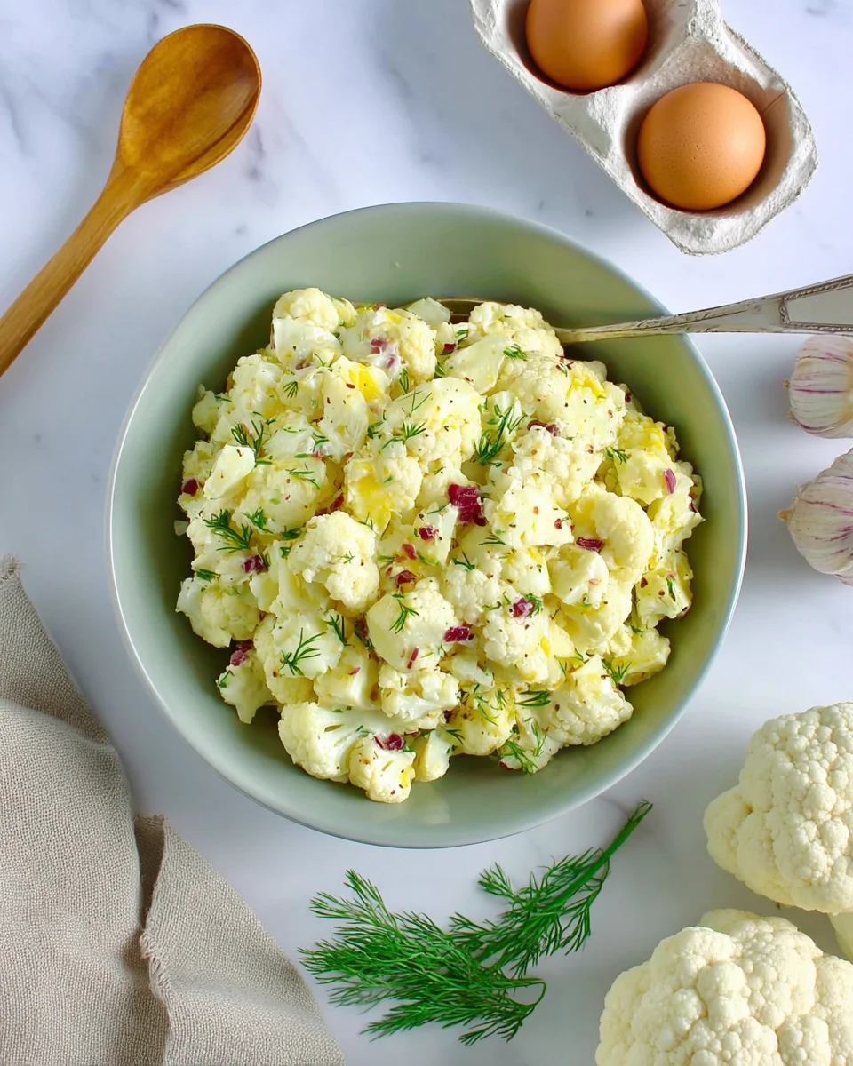 Cauliflower ‘Potato’ Salad Cauliflower