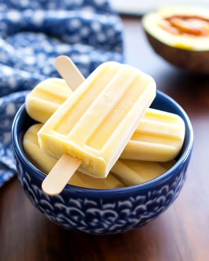 Coconut Mango Popsicles