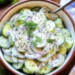 Creamy Cucumber Salad
