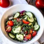 Cucumber Tomato Salad