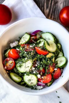Cucumber Tomato Salad