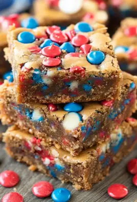 Fireworks Blondies