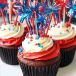 Fireworks Cupcakes