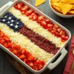 Flag Taco Dip