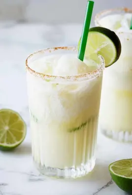 Frozen Limonada de Coco Colombian Lime and Coconut Drink Recipe