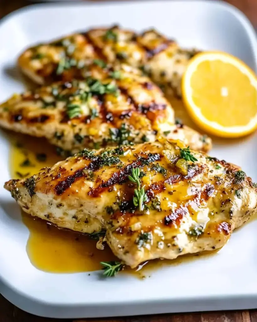 Grilled Citrus Chicken with Glaze