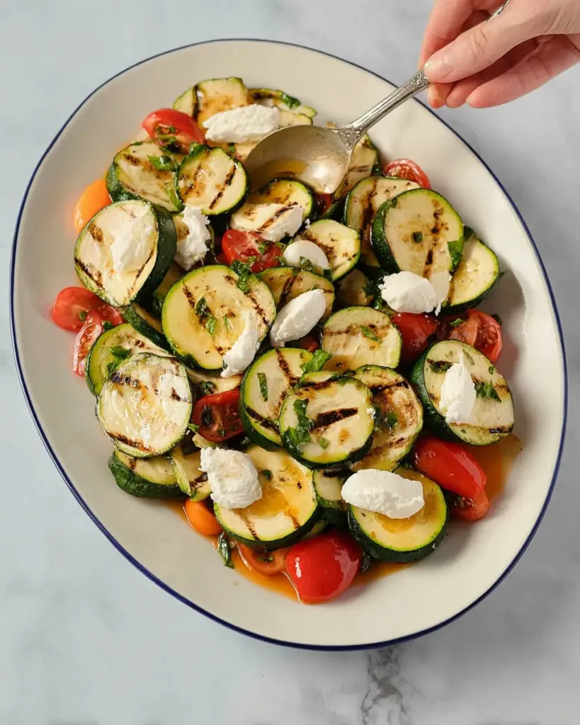 Grilled Zucchini Salad