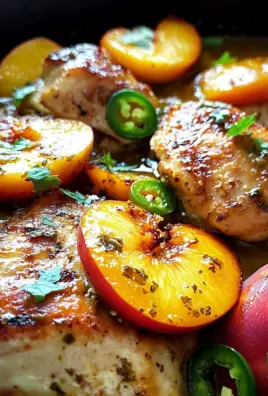 Jalapeno Peach Chicken