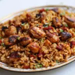 Japanese BBQ Chicken Fried Rice Extravaganza