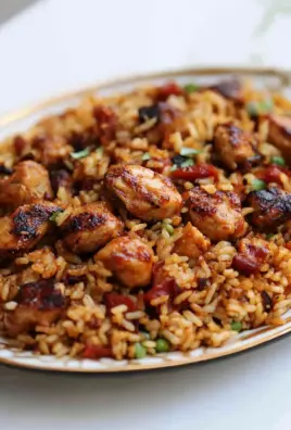Japanese BBQ Chicken Fried Rice Extravaganza