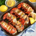 Lemon Butter Grilled Lobster Tails