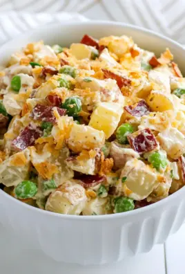 Loaded Potato Salad Easy Summer Salad Recipe