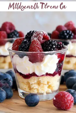 Mixed Berry Mini Trifles