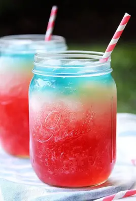 Non-Alcoholic Layered Drinks