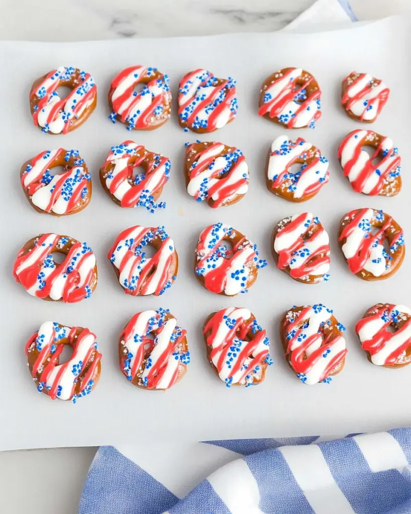 Patriotic Pretzels