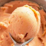 Peach Sorbet Without Ice Cream Maker