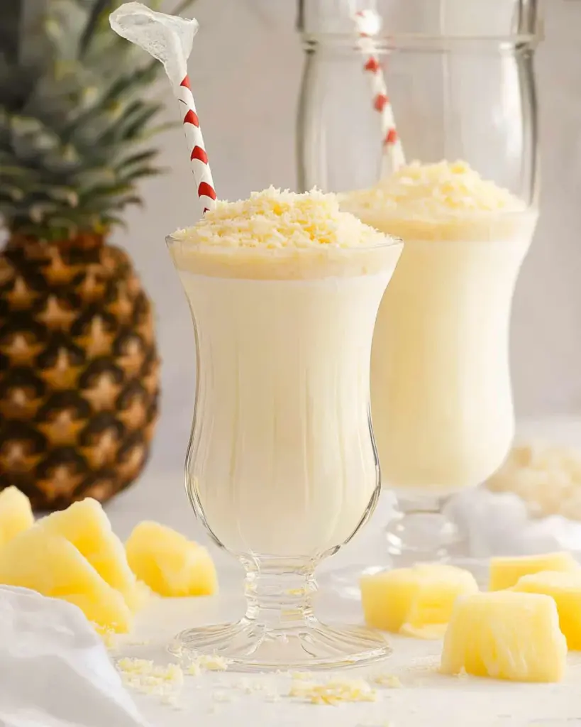 Pina Colada Milkshakes Recipe