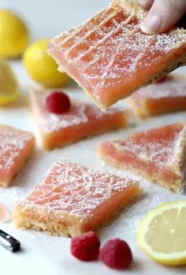 Pink Lemonade Bars
