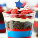 Red, White and Blue Dirt Cups