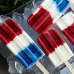 Red White and Blue Popsicles
