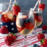 Red, White and Blue Sangria