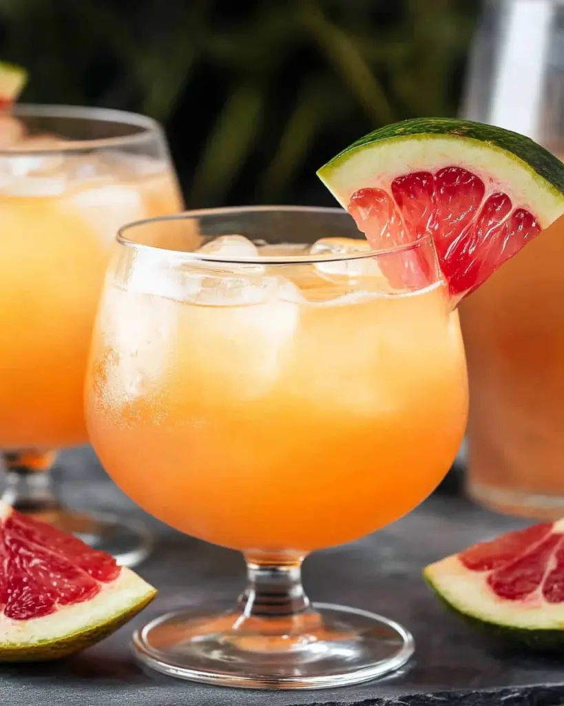 Rum-Less Rum Punch Mocktail