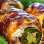Smoked Jalapeno Popper Chicken Bombs